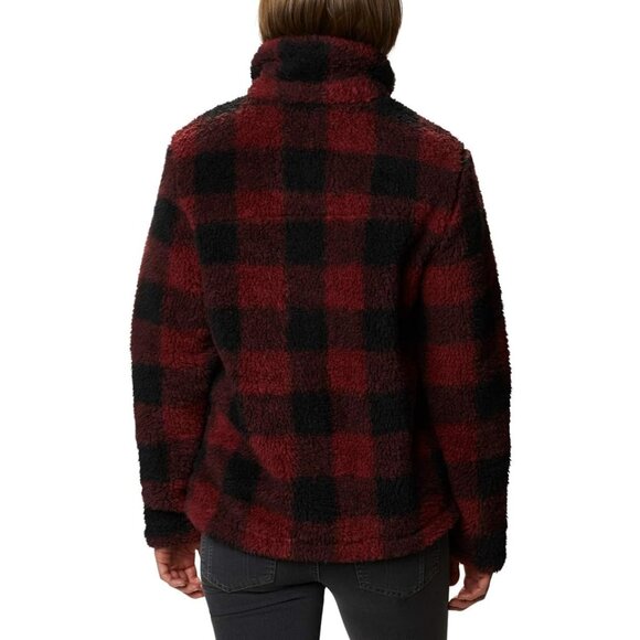 COLUMBIA Winter Pass Buffalo Check Full Zip Sherpa Jacket - Picture 4 of 12